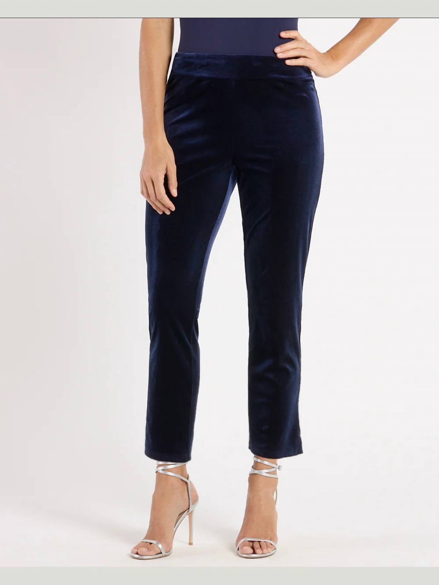Jude Connally - Lucia Stretch Velvet Pants