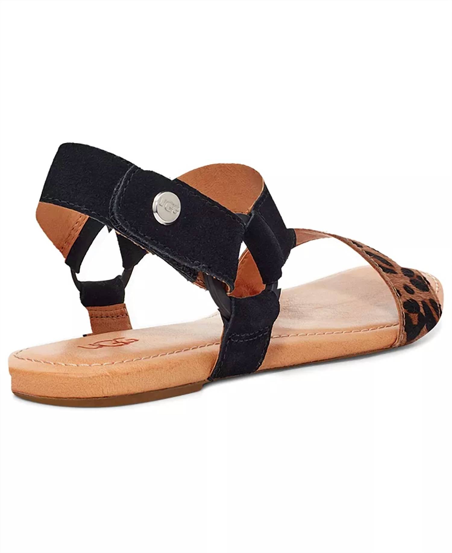 Ugg - Women's Rynell Leopard Flat Sandals