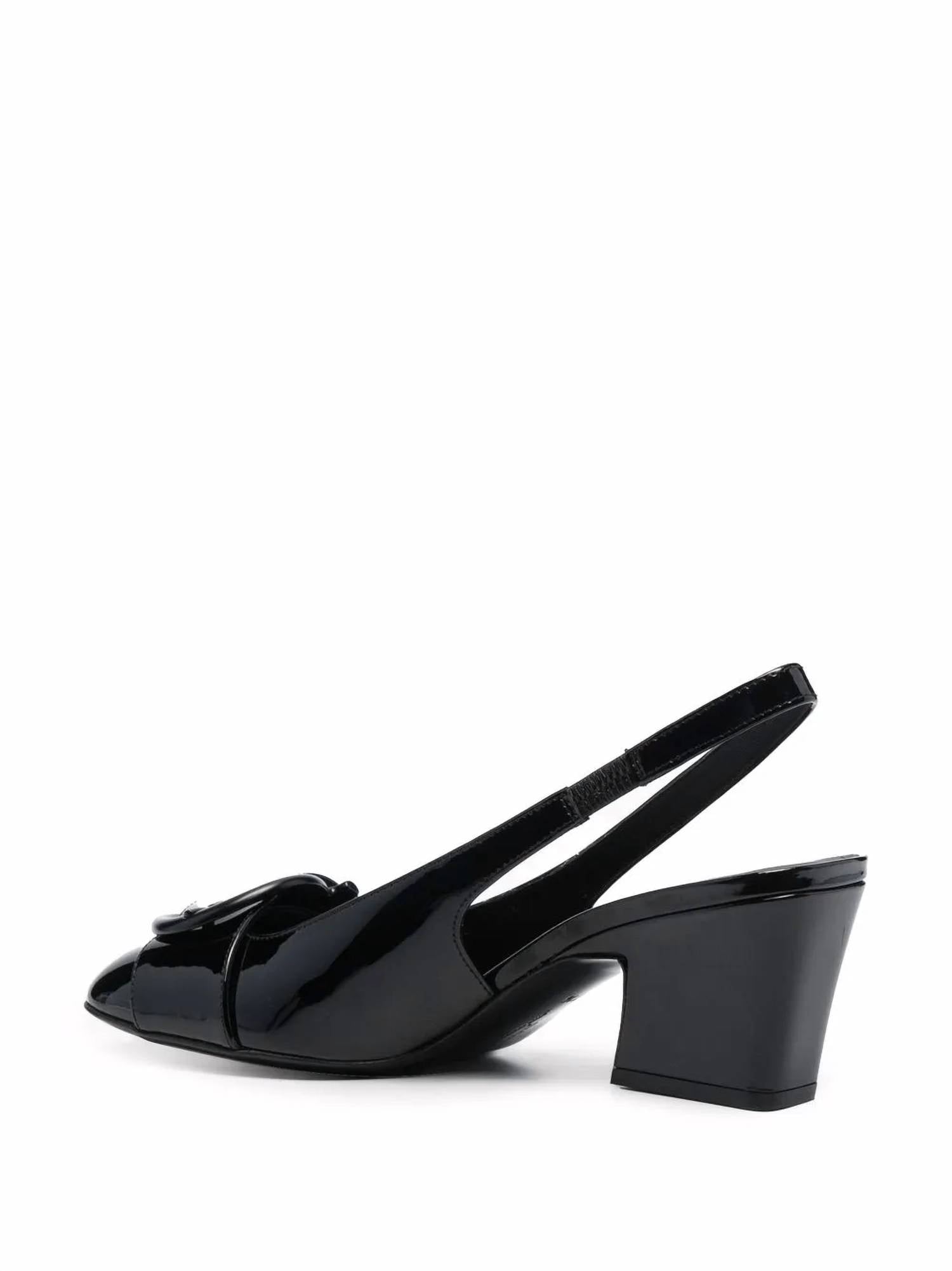 Salvatore Ferragamo - Women's Briget Patent-leather Slingback Pumps