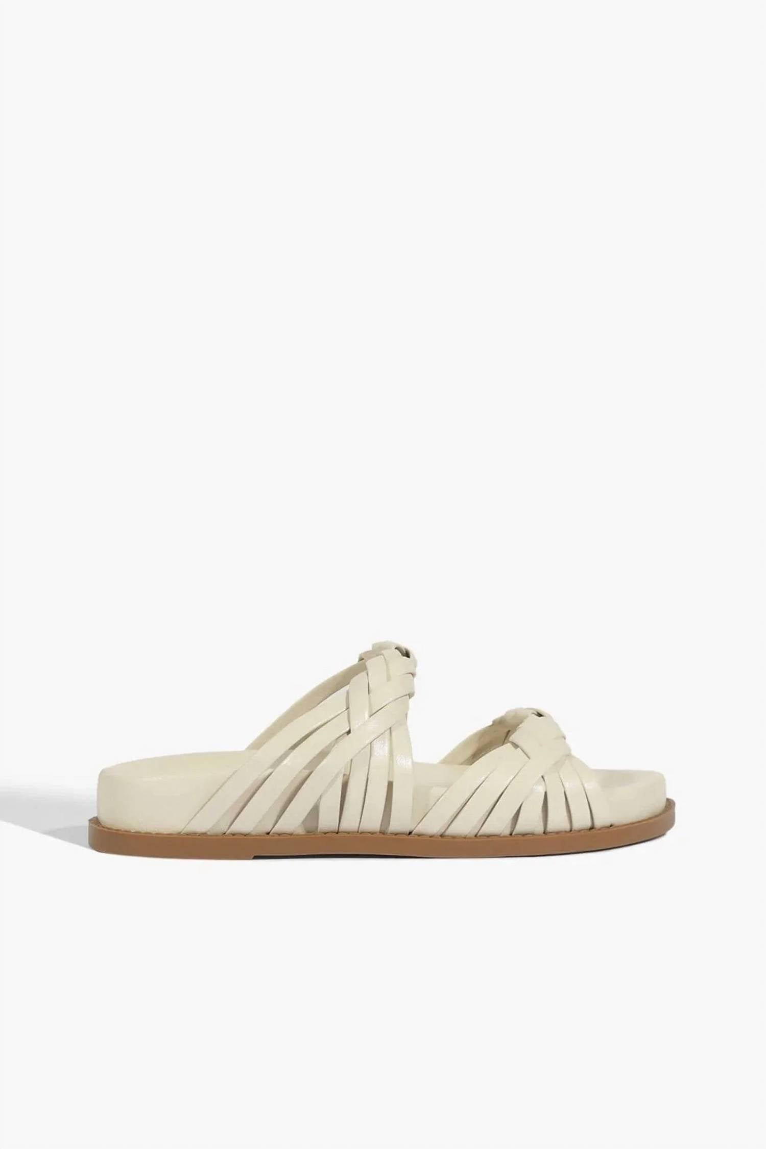 Schutz - Women's Tara Sporty Leather Sandal