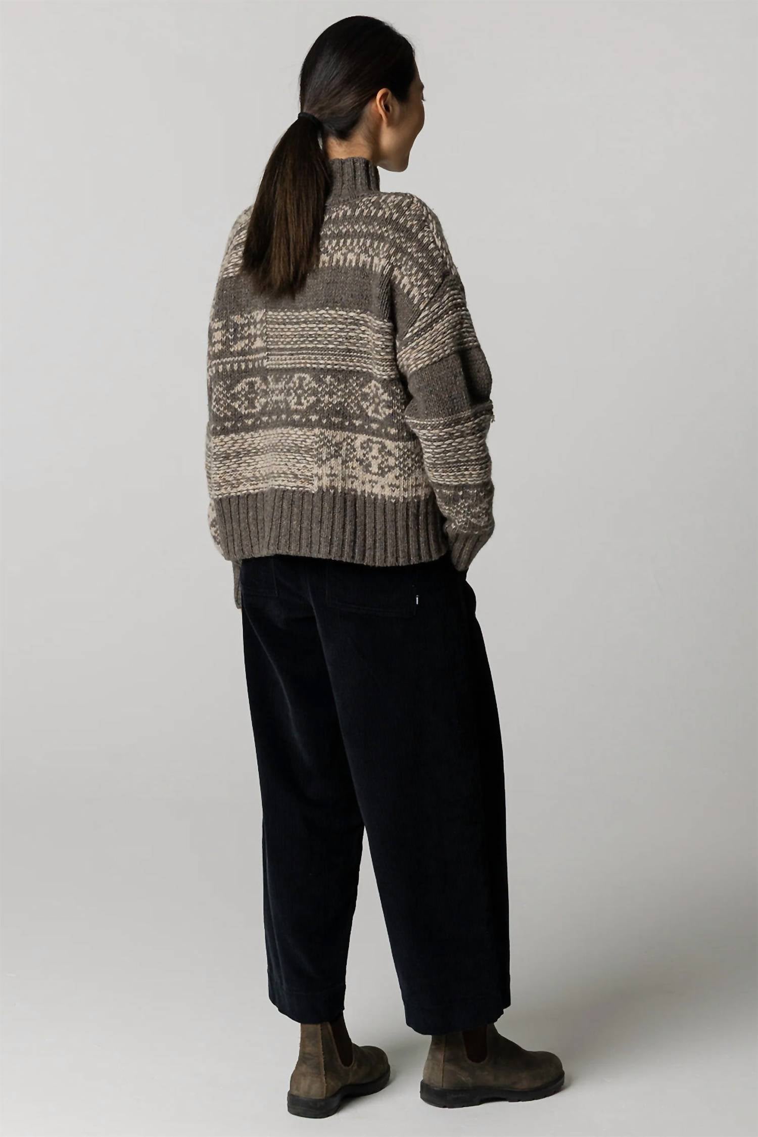 Finisterre - Idless Broken Fairisle Jumper Sweater