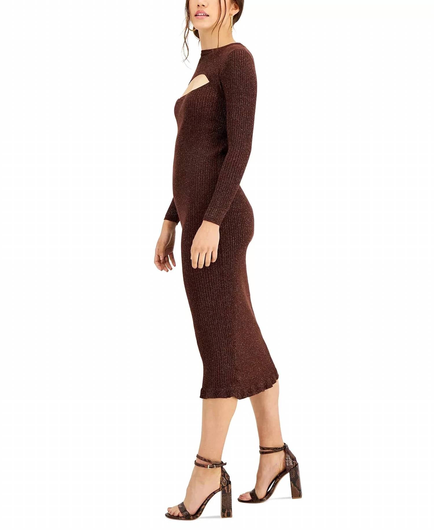 Lucy Paris - Carolyn Glitter Midi Dress