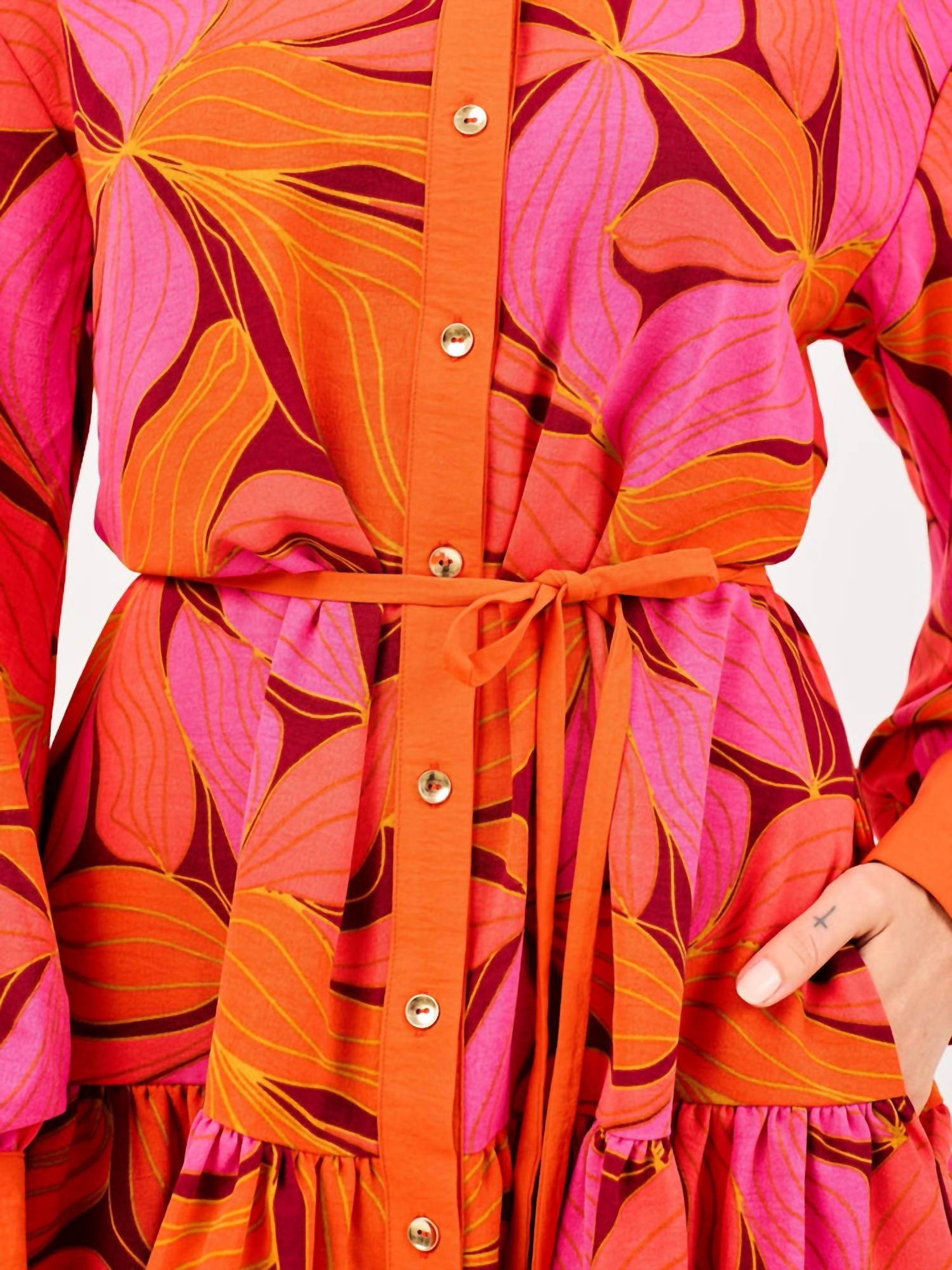 Mary Square - Maya Long Sleeve Dress