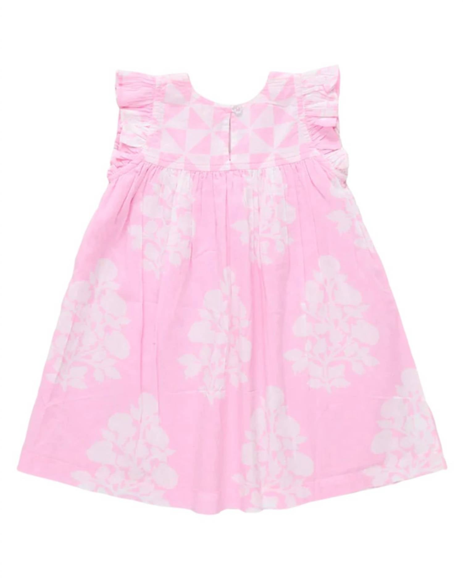 Pink Chicken - Girl's Bouquet Floral Courtney Dress