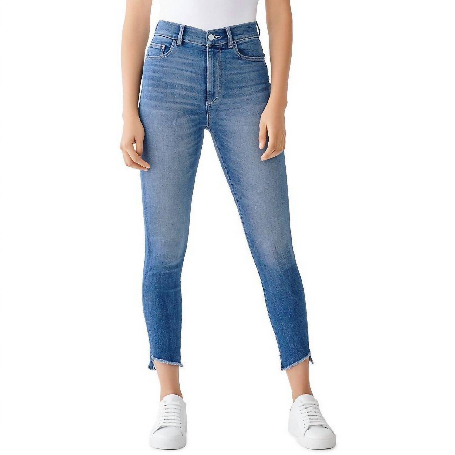 DL1961 - Women's Farrow Cropped Skinny Jeans in portage - women's jeans