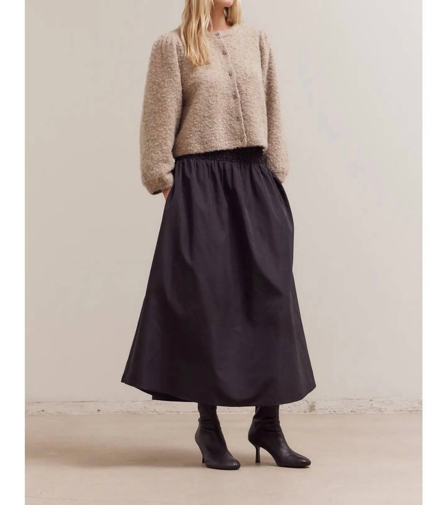 Grade & Gather - Lacie Cropped Cardigan