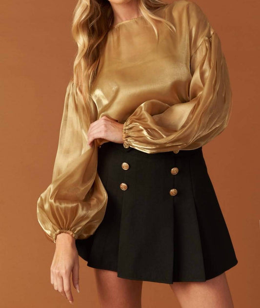 Flying Tomato - Drop Shoulder Blouse