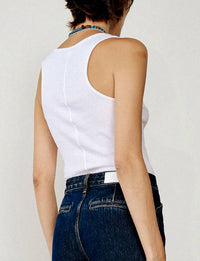 Re/Done - Cut Off Tank Top