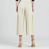 Clara Sunwoo - Cropped Pleated Gaucho Pants