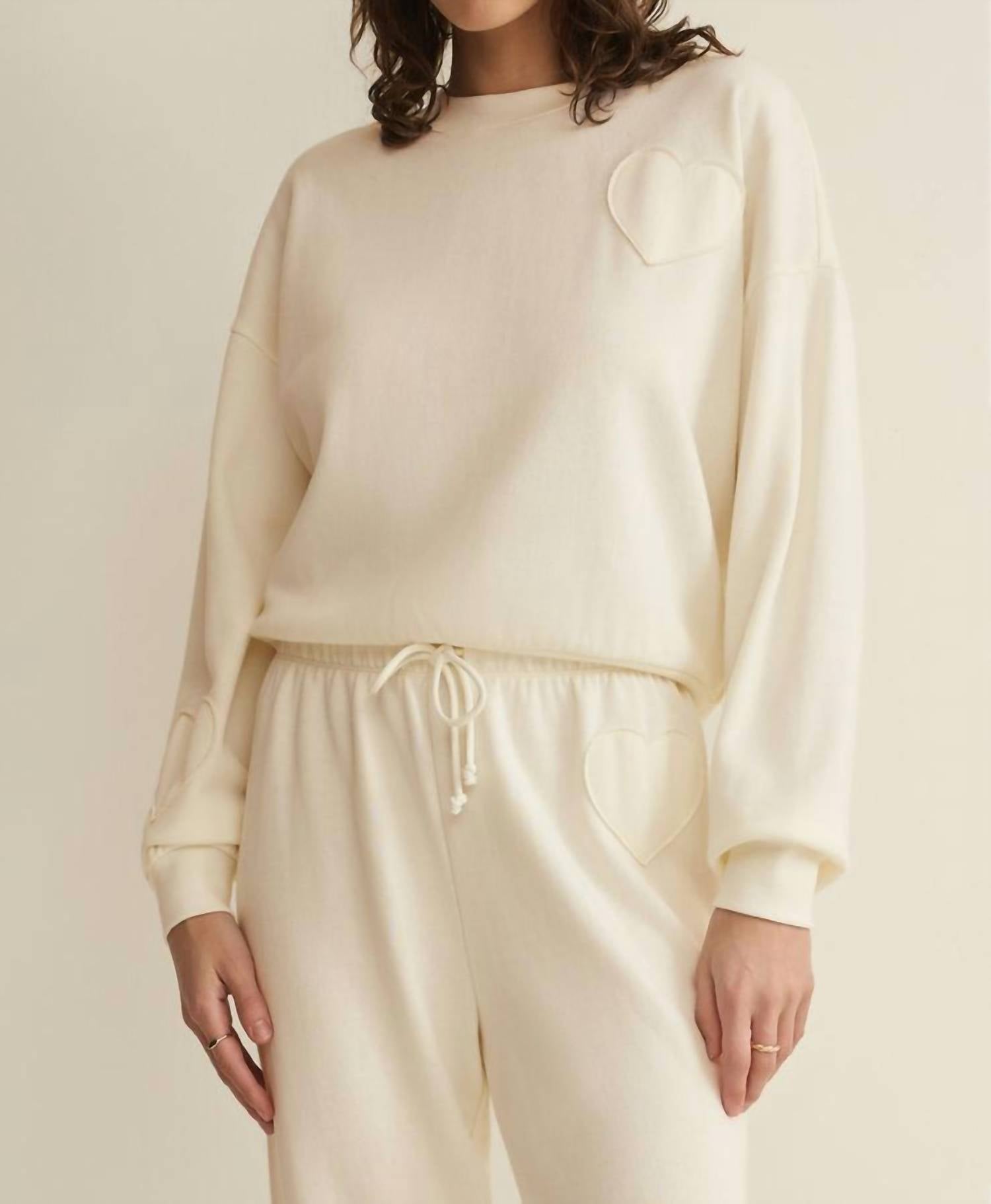 Z Supply - Heart It Fleece Sweatshirt