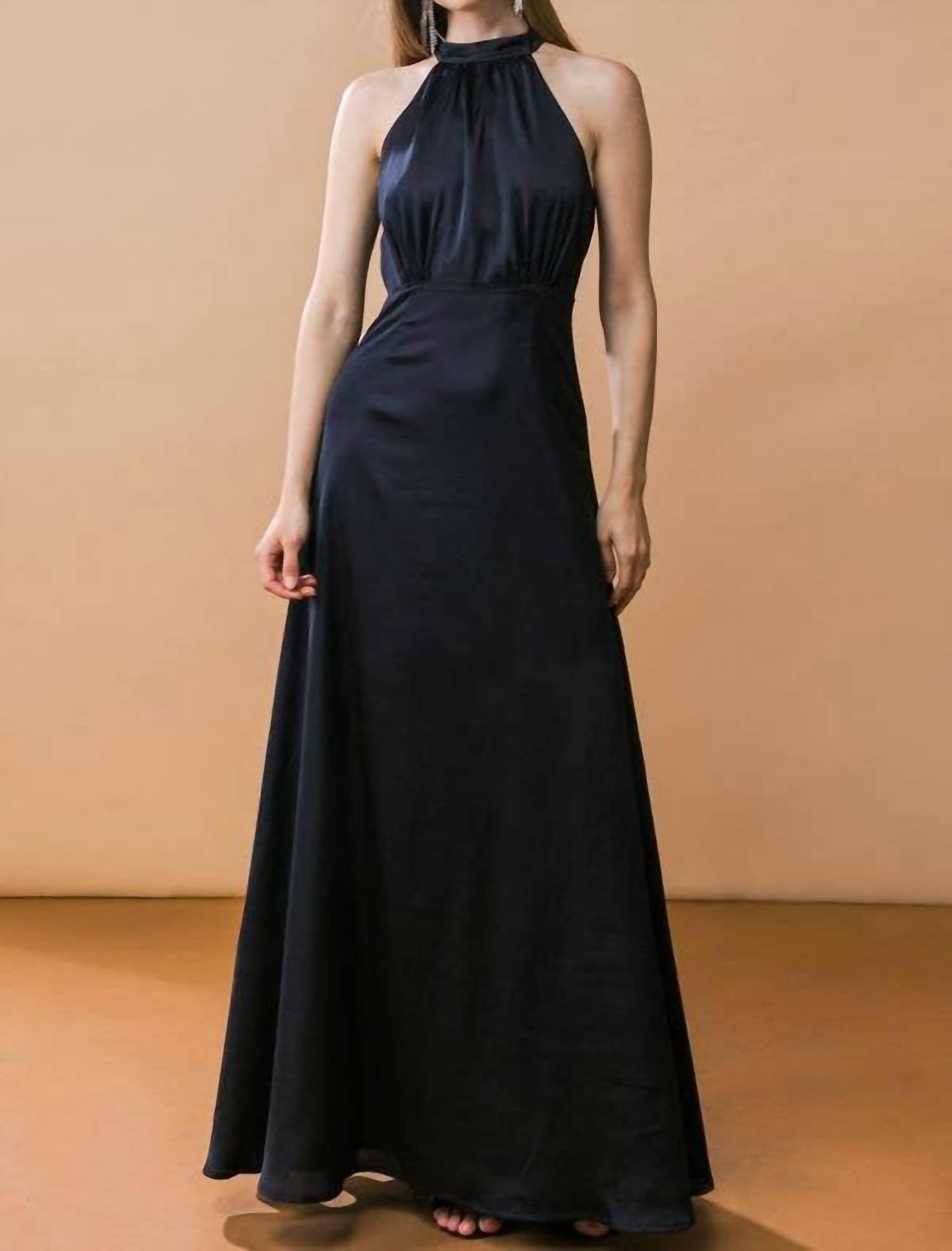 Flying Tomato - Camila Halter Woven Dress