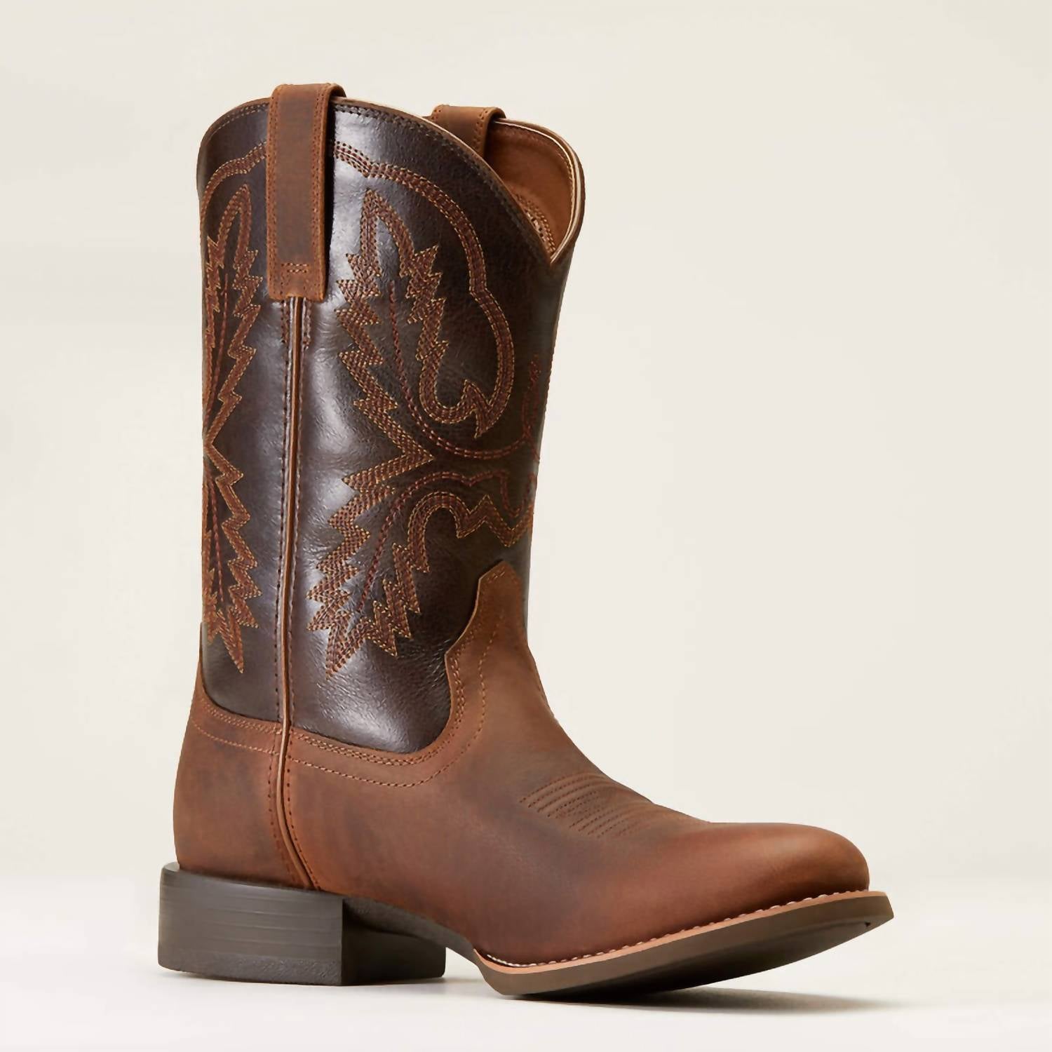 ARIAT Men's Sport Stratten Boot in sorrel crunch brown - men's boots
