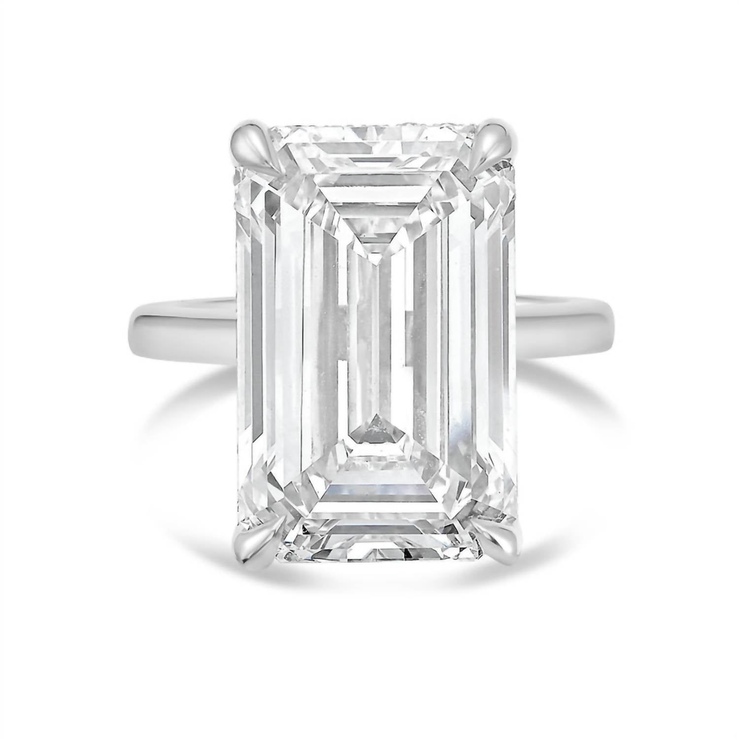 Diana M Jewels - Women's Emerald Lab-Grown Diamond Fashion Ring (1.00 Ct) - Delicate