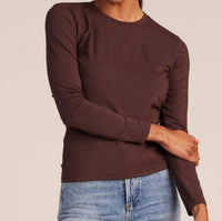 Bobi - Open Back Long Sleeve Top