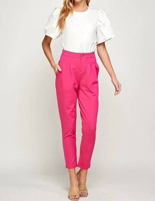 Ellison - Pleated Pants