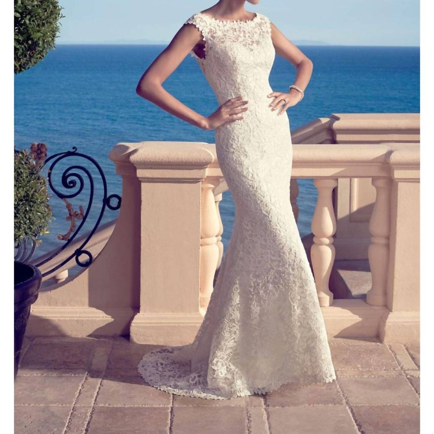 Casablanca - Sea Breeze Gown