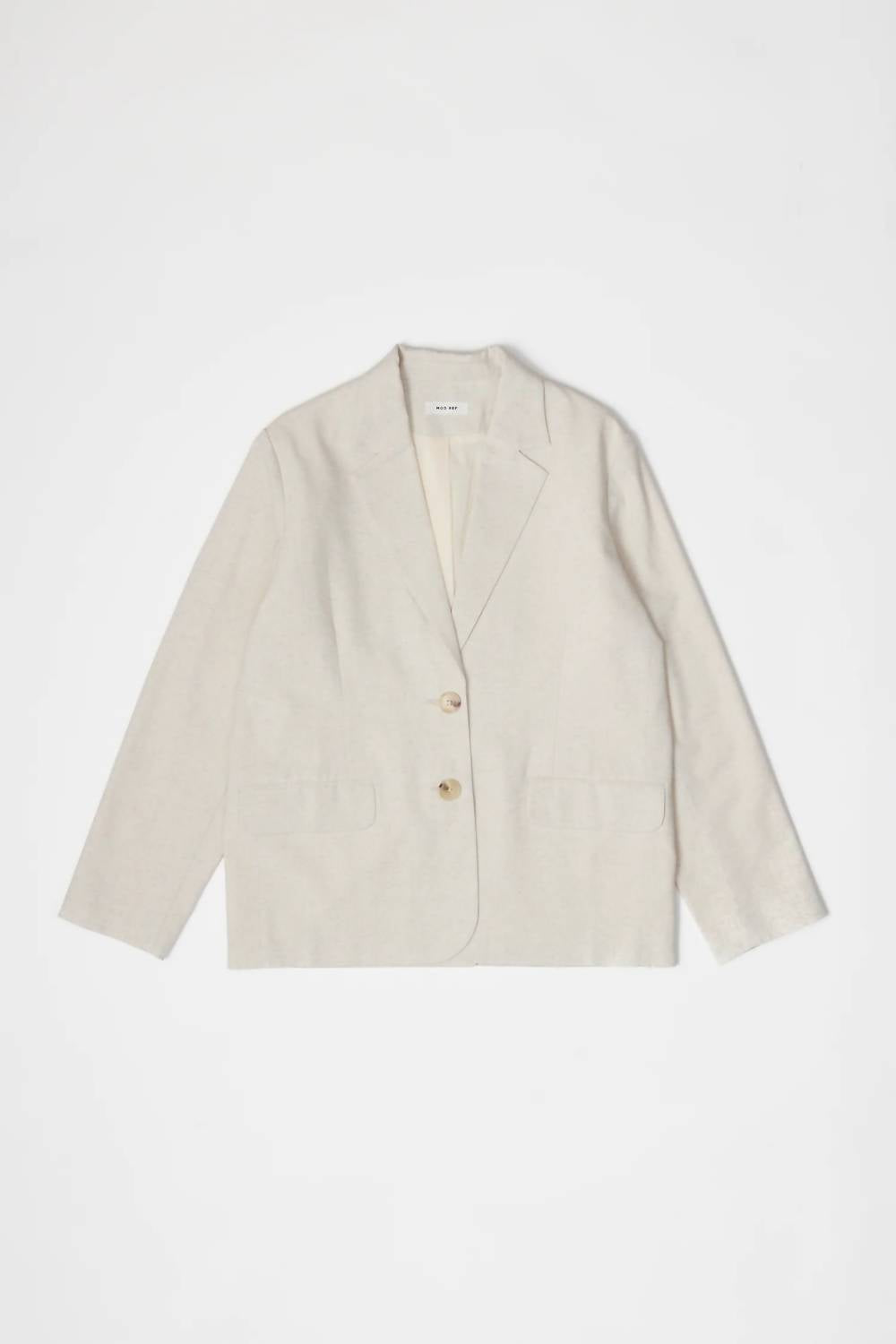 Mod Ref - Claudia Linen Mix Blazer