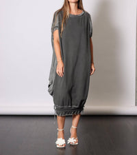 Sanctamuerte - Sweatshirt Midi Dress