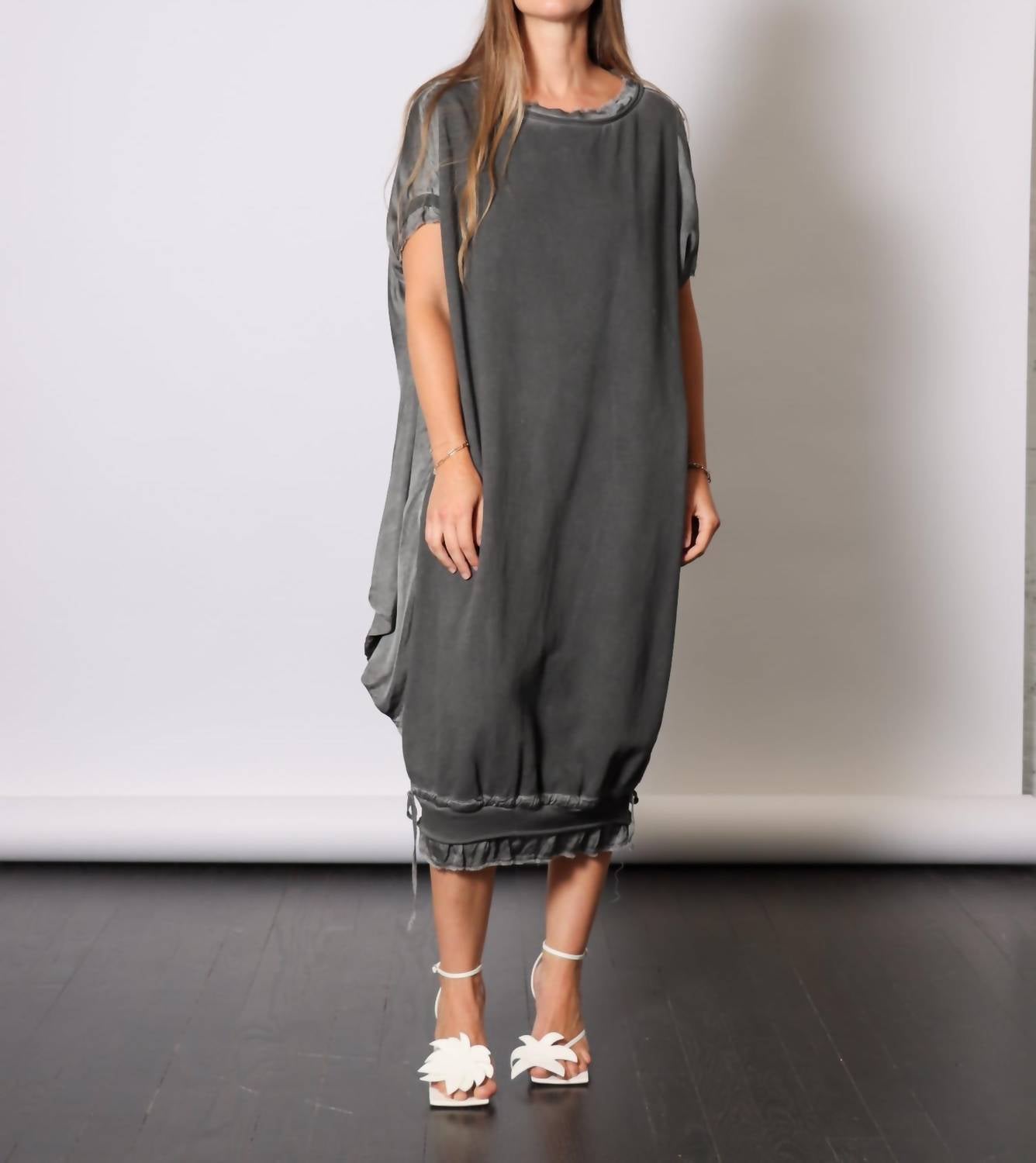 Sanctamuerte - Sweatshirt Midi Dress