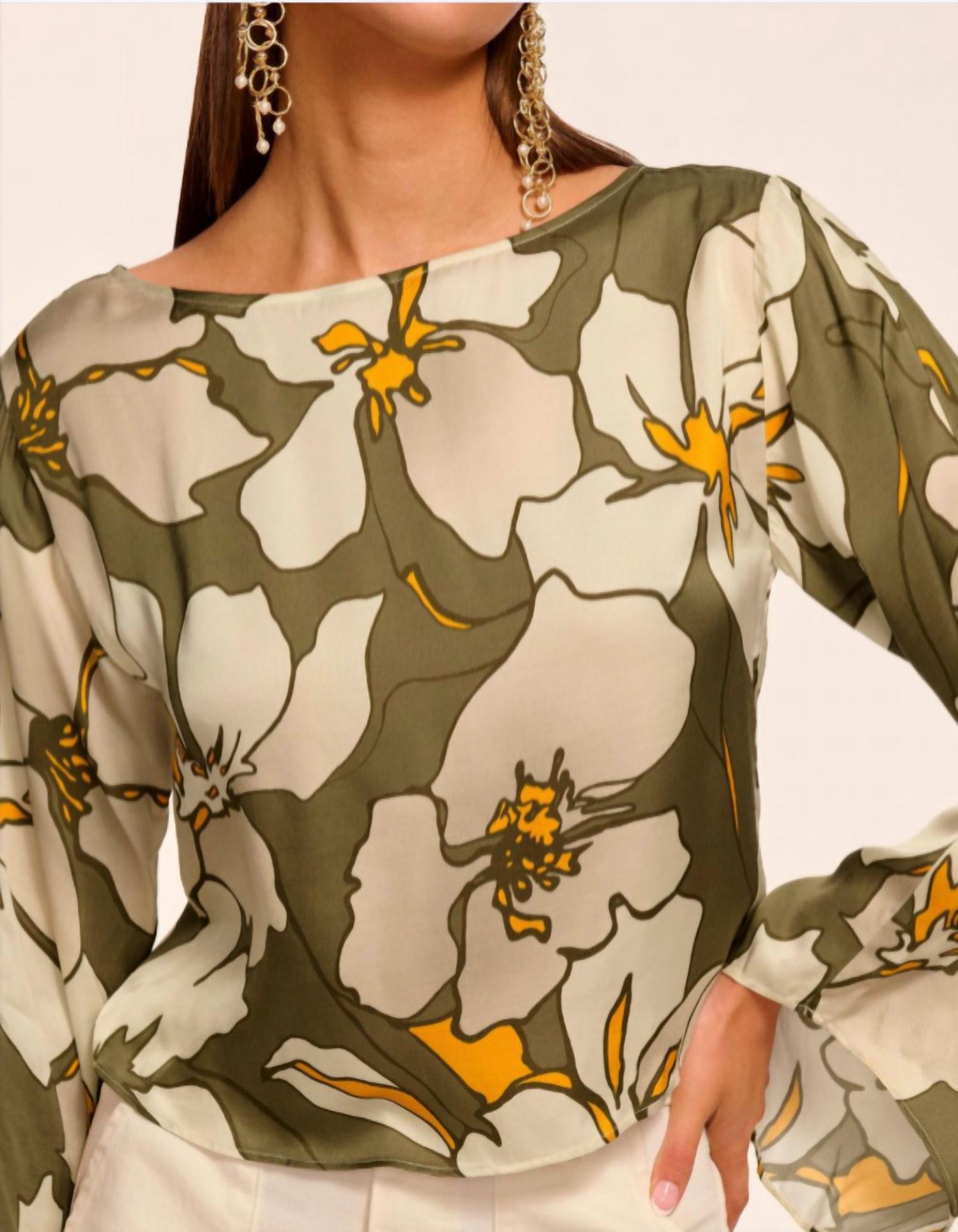 Ramy Brook - Amanda Jasmine Long Sleeve Top