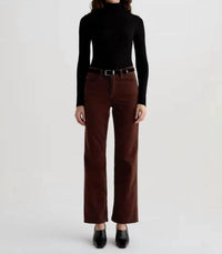 Ag Jeans - Brinley Corduroy Mid-rise Straight Jeans