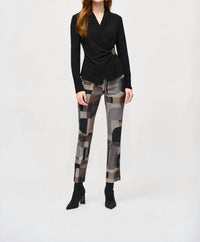Joseph Ribkoff - Product Assymetric Print Pant