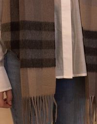 Clio Apparel - Cashmere Check Scarves
