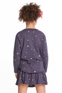 Chaser - Heart Girls Long Sleeve Tee
