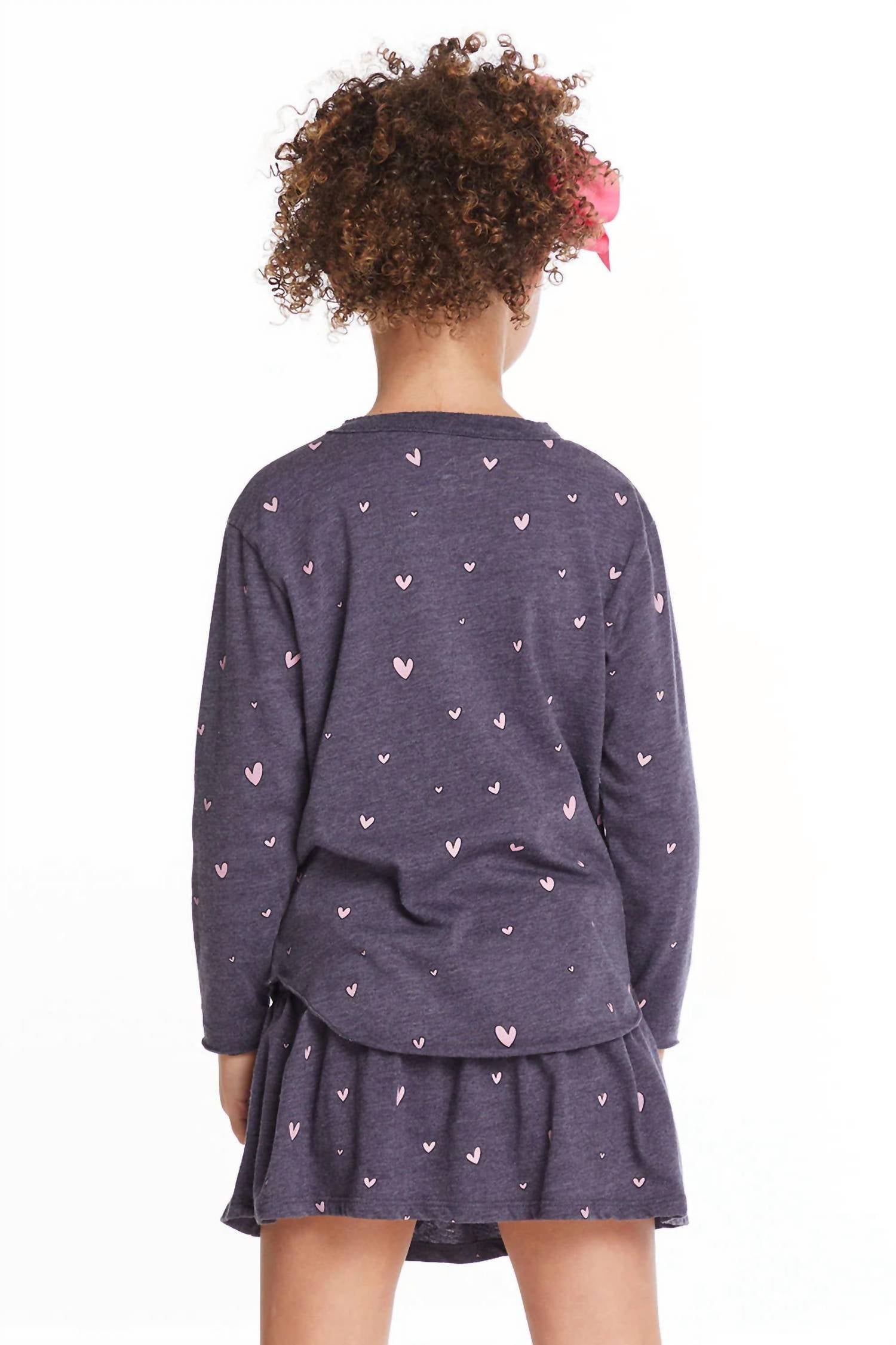 Chaser - Heart Girls Long Sleeve Tee