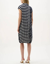 Joseph Ribkoff - Striped Graphic Cocoon Dress