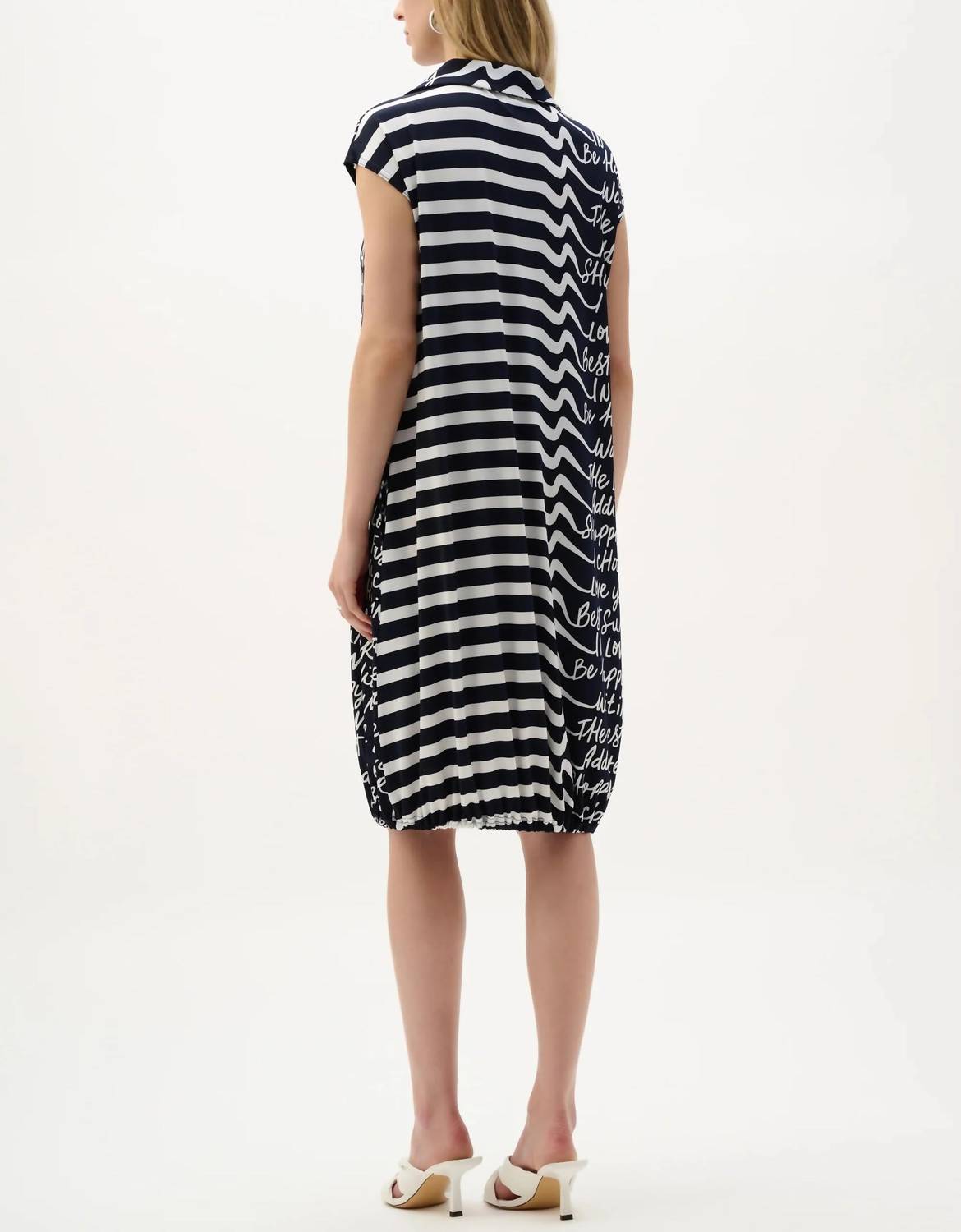 Joseph Ribkoff - Striped Graphic Cocoon Dress