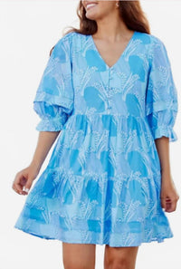 Mary Square - Raya V Neck Mini Dress