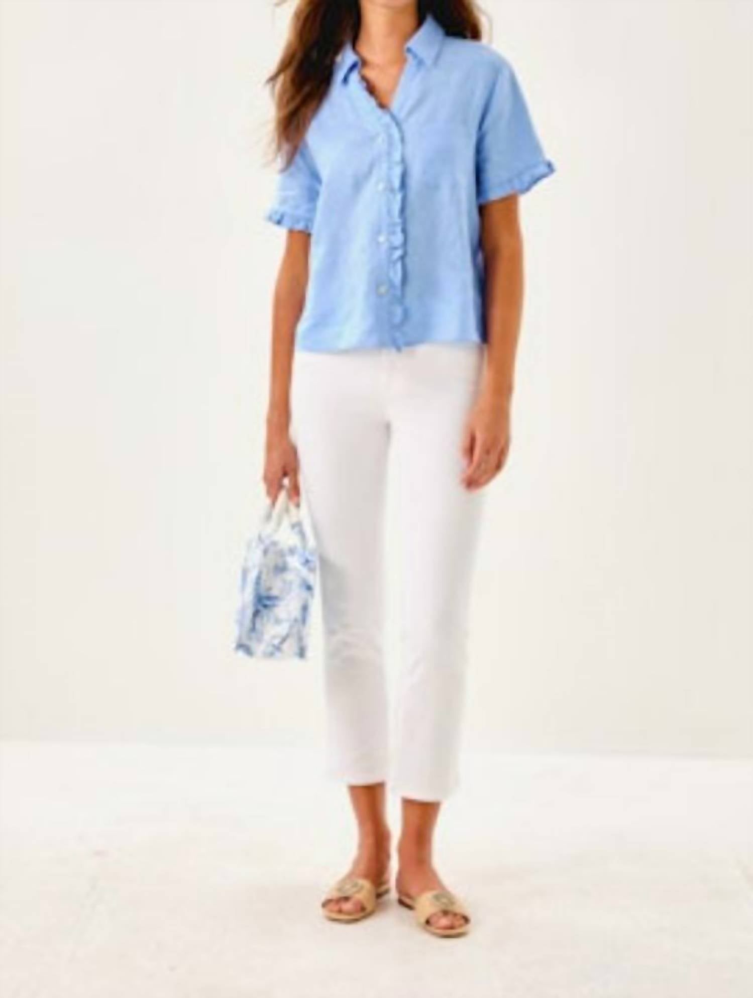 Lilly Pulitzer - Carden Ruffle Top