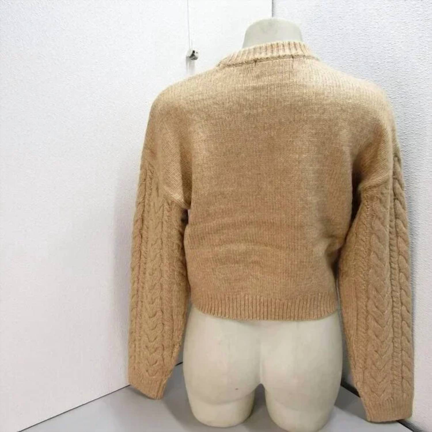 Dh New York - Women's Eloise Crew Neck Cable Sweater