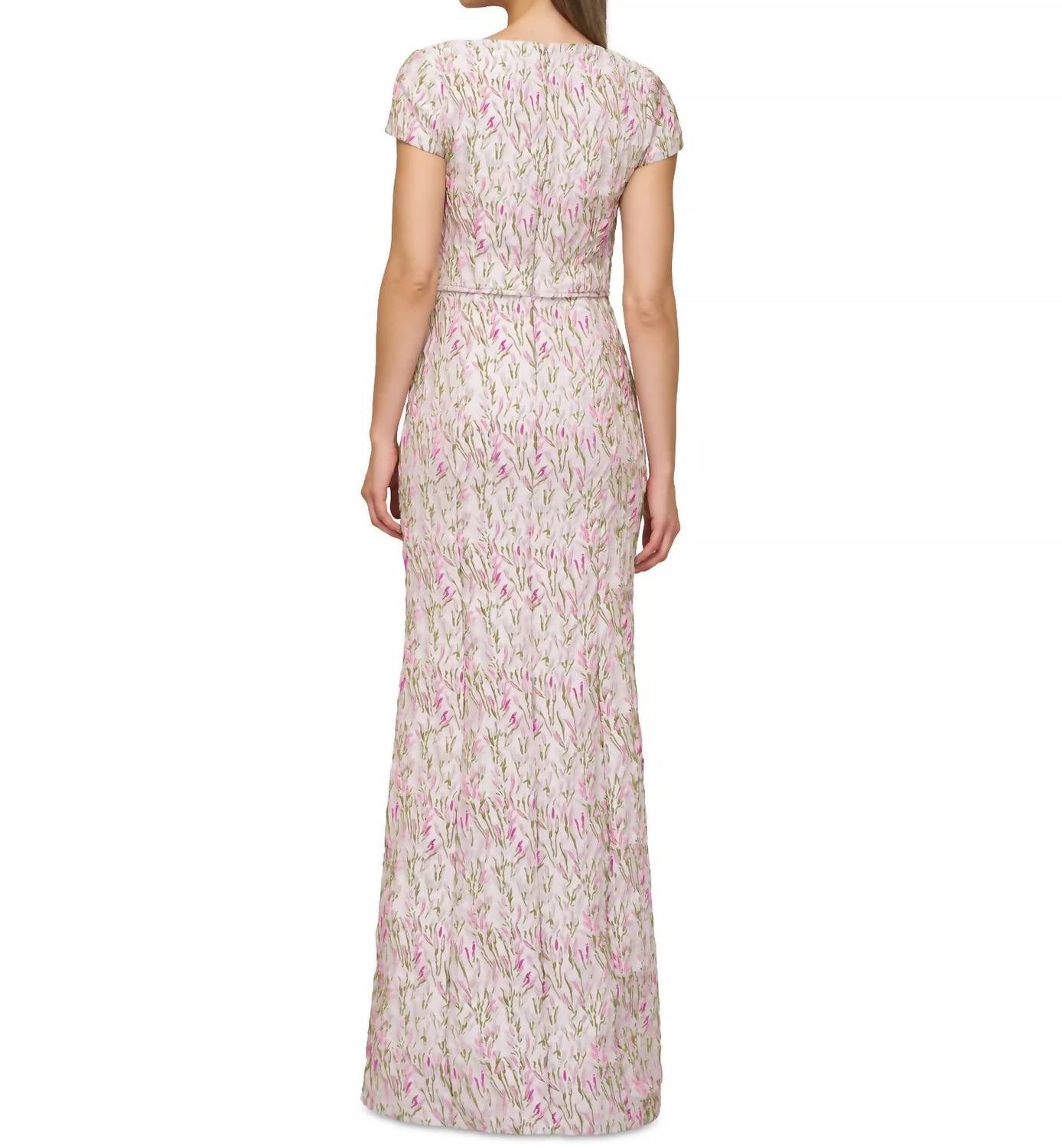 Js Collections - Embroidered Sweetheart Mermaid Gown