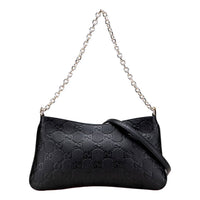 Gucci - Women's Gg Emblem Leather Shoulder Bag
