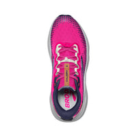 BROOKS Women's Caldera 6 Trail Running Shoes in pink glo peacoat marshmallow - men's shoe - view 4