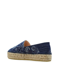 Etro - Women's Denim Platform Espadrilles