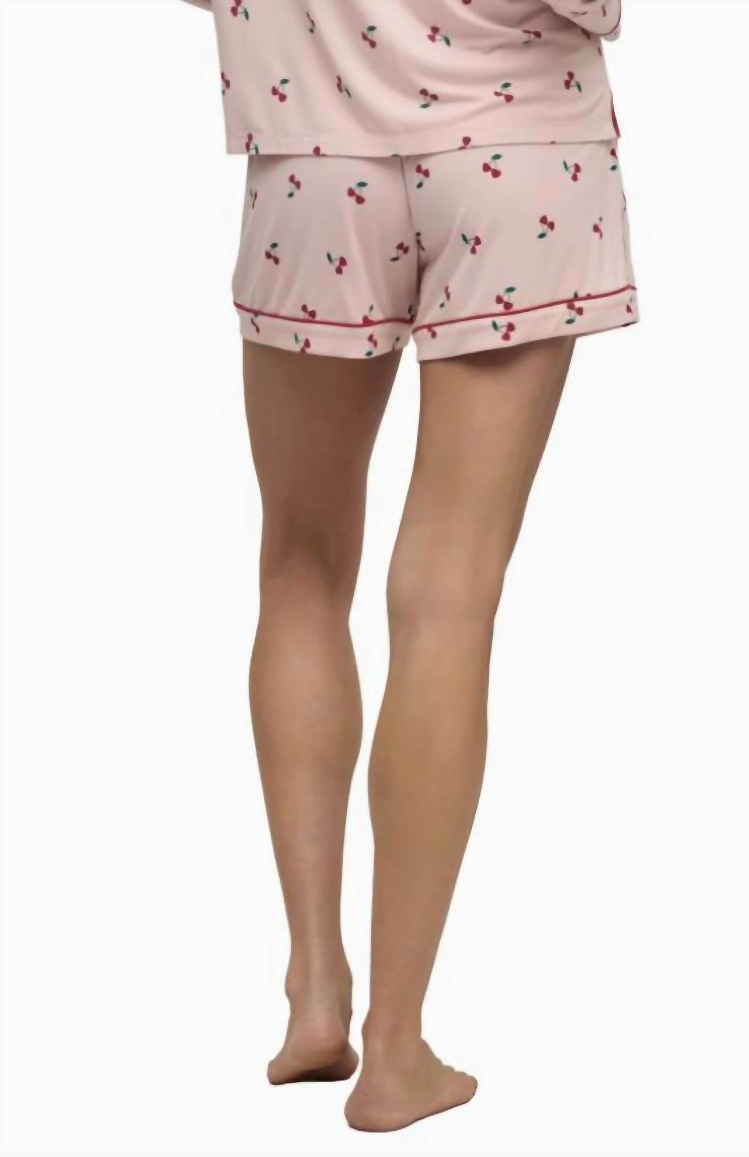 Barefoot Dreams - Cherry Print Pajama Set