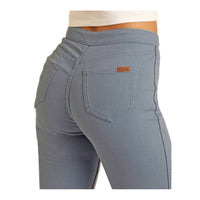 Rock & Roll Denim - Reversible Blue Button Flare Jeans
