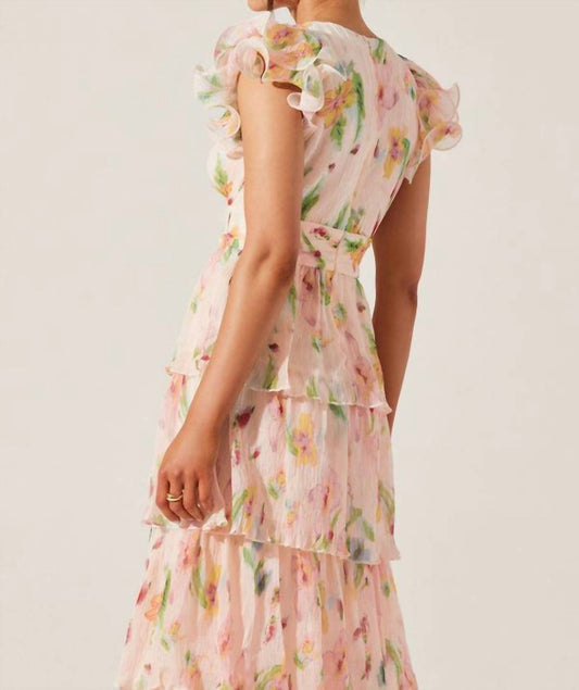 Astr - Women's Emporia Tlered Ruffle Dress