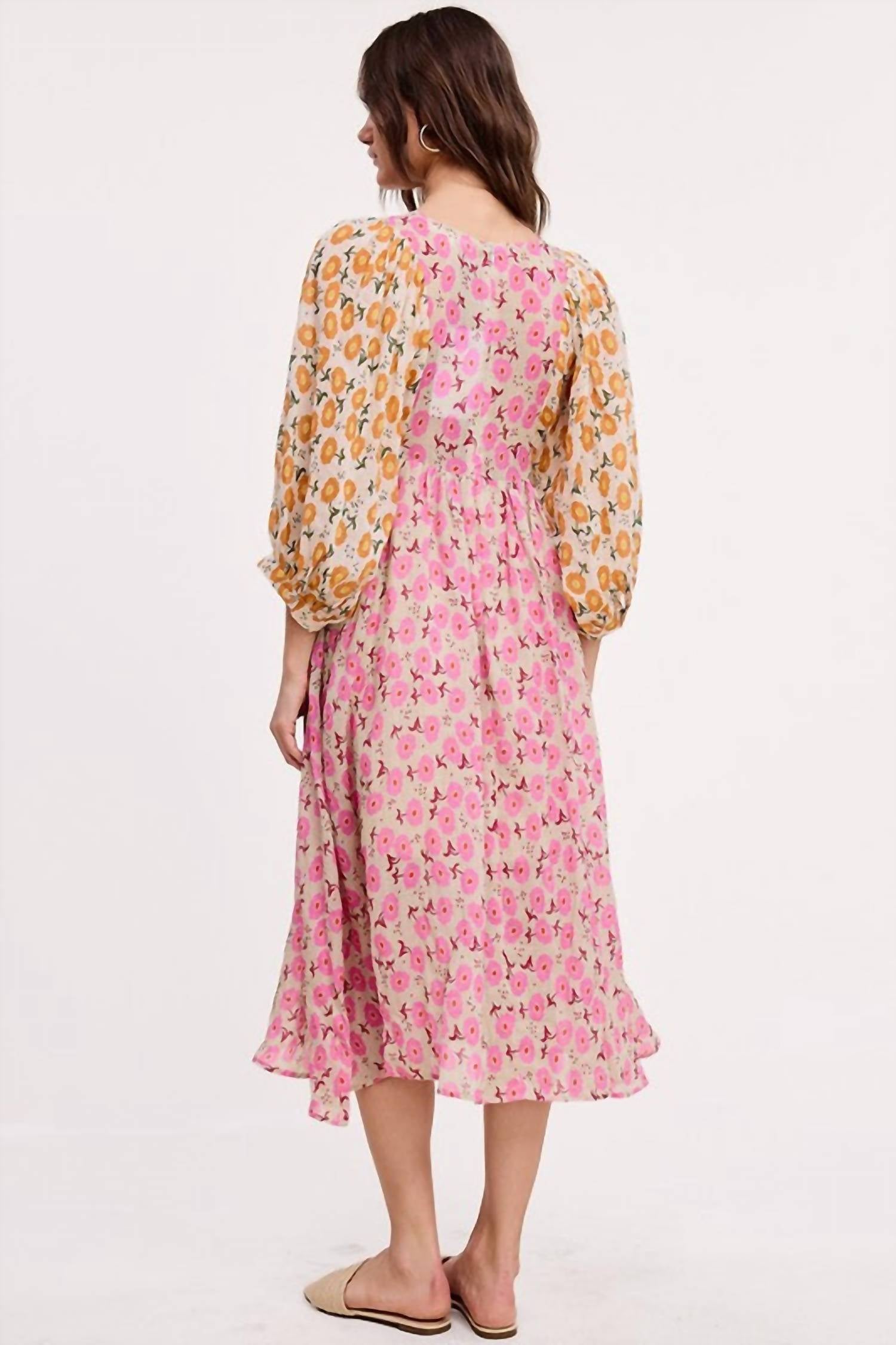 Ultramarine - Payton Blossom Midi Dress