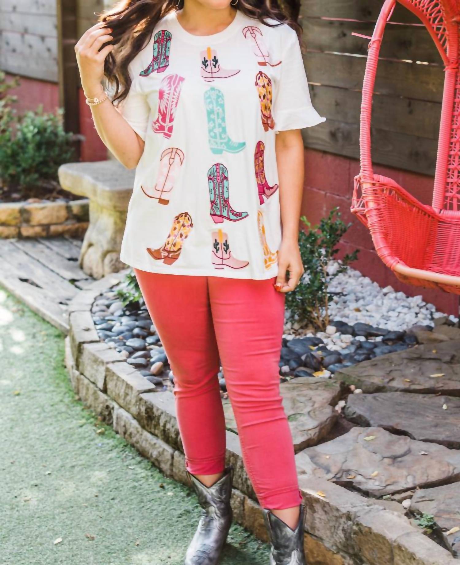 Layerz Clothing - Loretta's Boot Short Sleeve Tee