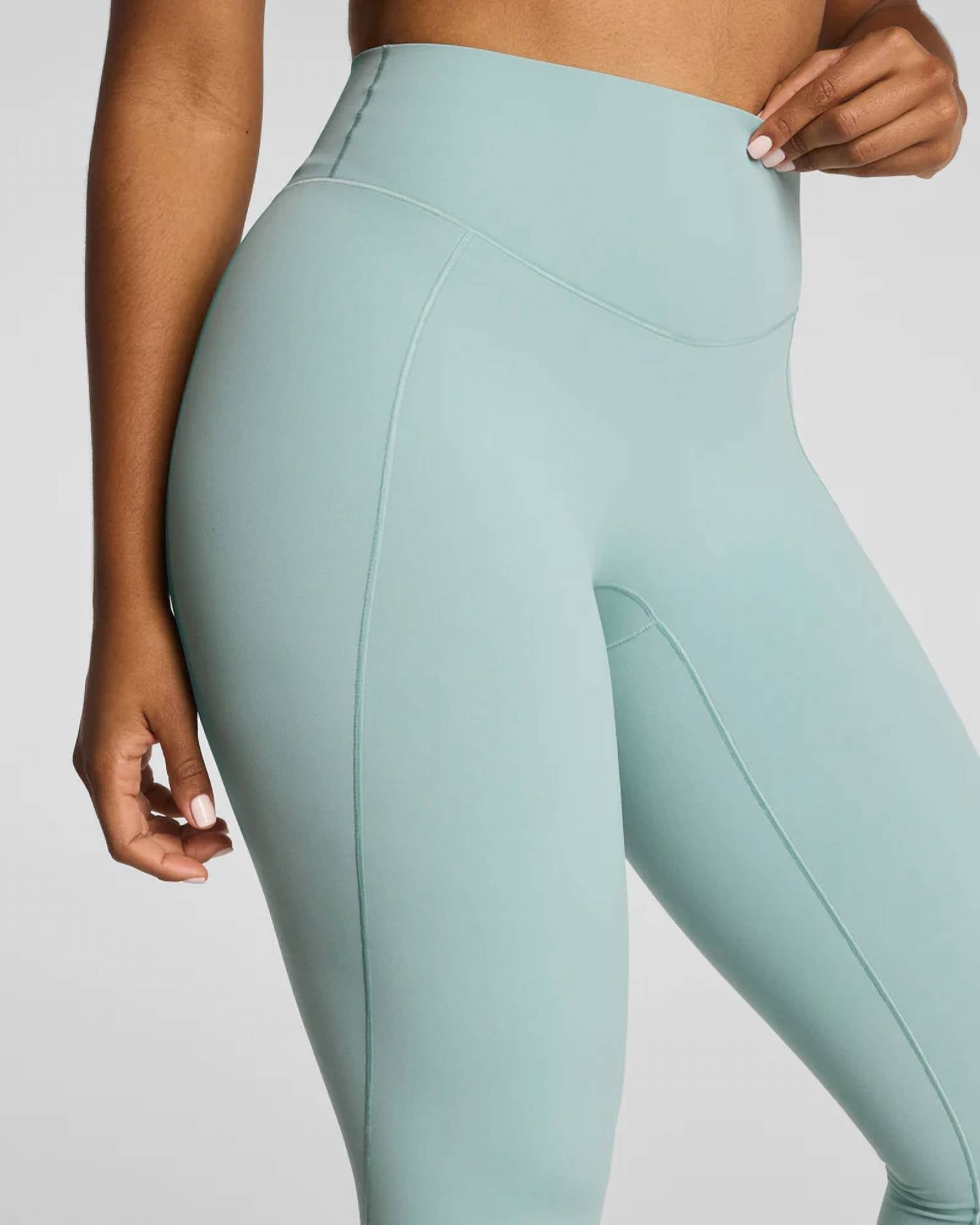 Spanx 7/8 Legging in wave - women's pants - alternate view