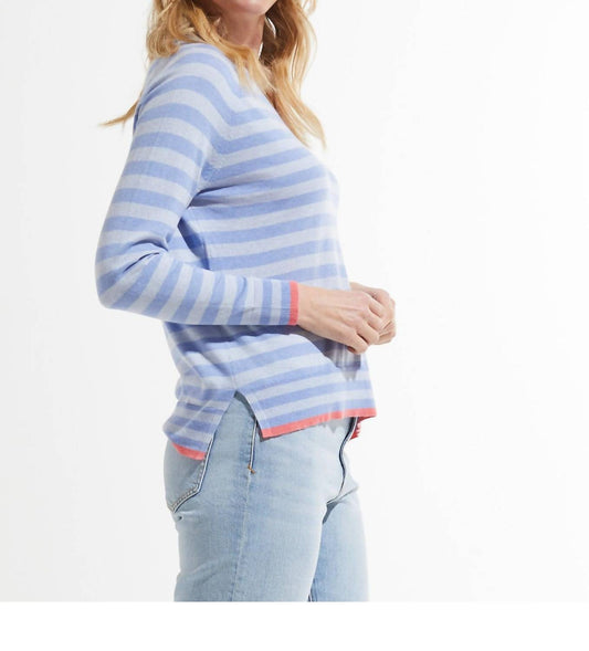 Zaket & Plover - Stripe V Sweater