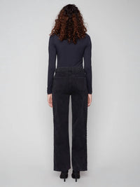 Charlie B - Braided Side Seam Jeans