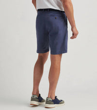 PETER MILLAR Somerset Flat-front Short in navy - men's shorts - detail view