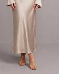 Self Contrast - Legacy Bias Maxi Dress