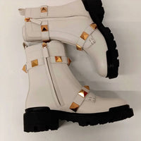Valentino Garavani - Women's Roman Stud Combat Boots