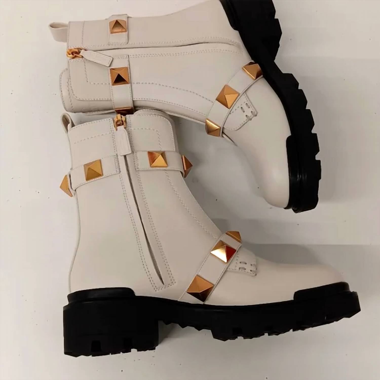 Valentino Garavani - Women's Roman Stud Combat Boots